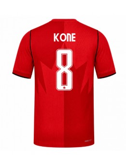 Moški Nogometna dresi replika Kanada Ismael Kone #8 Domači SP 2026 Kratek rokav